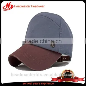 Custom Unique 100%cotton Baseball Hat With Metal Patch thumbnail-4