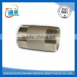 Made in China Stainless Steel 304 Threaded Barrel Nipple thumbnail-4