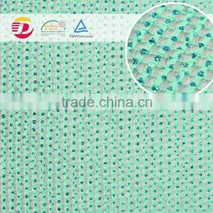 New Design Green Design Shinning Eco-friendly Good Quality Lace Fabric thumbnail-2