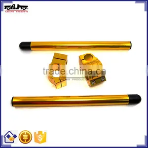 BJ-COHB-046 Wholesale 46mm CNC Billet Alloy Off Road Clip On Handlebars For Kawasaki ZX9R thumbnail-1