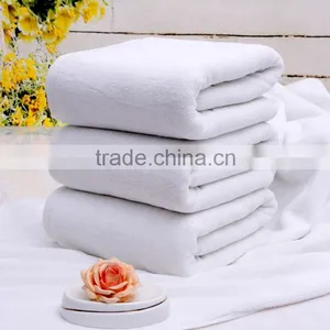 White Hotel Towel/Factory Price Cotton Beach Bath Towel thumbnail-5