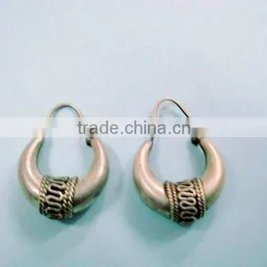 Party Wear Sterling Silver Dangle Earring thumbnail-1