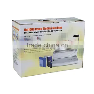 NEW A4 Wire Comb Coil Hole Punch & Binder Book Binding Machine 10Sheets 250Pages thumbnail-4