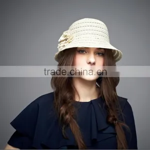 Bucket Hat With Lace and Diamond thumbnail-1