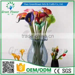 2016 Calla Lily Real Touch PU Latex Artificial Flowers for Home Decorative Flowers Wreaths Flowers Wedding Party Decoration thumbnail-6
