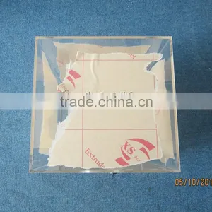 GH-RJ004 Hot Sale Clear Donation Box With Lock ,high Polished Acrylic Donation Box thumbnail-5