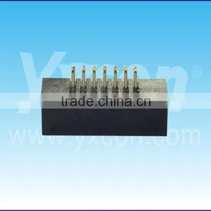 China Supplier Excellent Quality 1.27mm Pitch 180 Degree Box Header Connector thumbnail-5