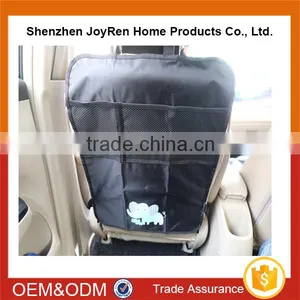600D/420D Lovely Car Seat Kick Mat Car Seat Organizer thumbnail-6