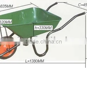South Africa Popular Garden Wheel Barrow WB3800 thumbnail-1
