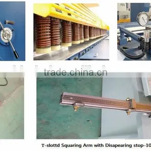 Qc12y 12x2500 Series MD11-1 NC Control Hydraulic Shearing Machine thumbnail-3