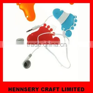 Customized Shape and Logo Soft Pvc Rubber Reusable Cable Tie thumbnail-1