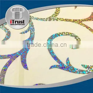 Holographic Window Viny Film Transparent Foil thumbnail-1