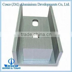 Aluminium Extruded Industrial Connection Part With Machining and Anodizing thumbnail-1