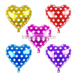 Heart Shape Balloons Valentines Day Balloon Made in China Mylar Balloon thumbnail-1