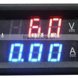 Red + Blue DC0-100V 0-50A Digital Ampere-voltage Meter J00022 thumbnail-1