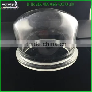 Quartz Glass Bell Jar With Flange thumbnail-1