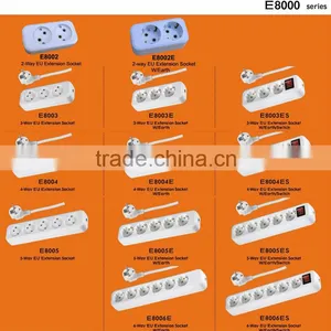 3-way Extension Socket/EU Standard thumbnail-2