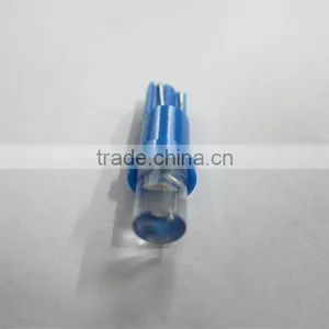 T5 1 LED FLAT Blue Automobile Bulbs Auto Lighting System LED Light LED Lamp thumbnail-1
