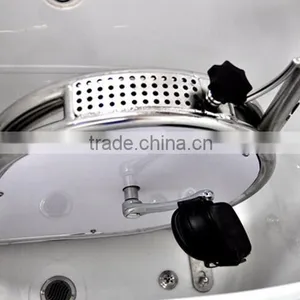 TUV Waterbike Bathtub Sex Massage Spa Bathtub Portable 1 Person Hot Shower Tub thumbnail-4