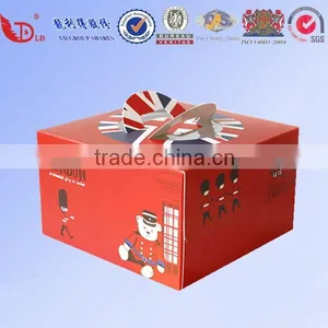 6 Inch Cake Box With Handle,paper Gift Box With Packing Cake,small Mousse Box thumbnail-1