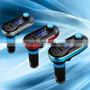 Wireless Bluetooth Auto Car FM Transmitter Radio MP3 Player Dual USB Charger Kit thumbnail-1