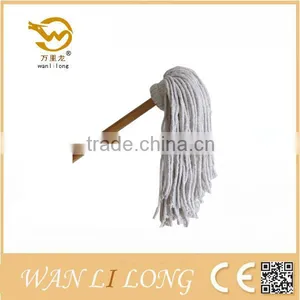 SG004RW Long Cotton Wooden Handle Mop. thumbnail-1
