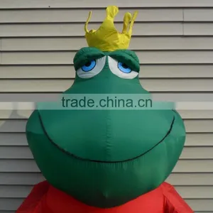 DK-893 Christmas Inflatable Green Frog Love Happy Valentine's Day Ornament Decor thumbnail-2