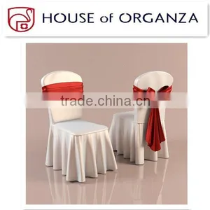 White Chair Cover for Banqut Decoration thumbnail-1