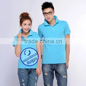 Custom Fashion Couple Polo Shirt Design for Lovers thumbnail-5