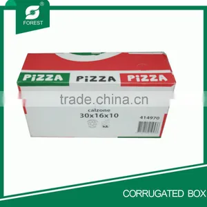 HOT SALE CORRUGATED PAPER PIZZA BOX FOR FAST FOOD thumbnail-2