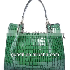 2014 Newest High Quality GEYA Fashion Genuine Leather Handbag thumbnail-1