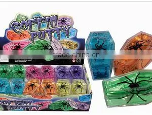 Factory Supplier Wholesale Crystal Coffin Putty With Dinosaur Frog Spider Lizard Alien Crystal Gift Crystal Toy Crystal Ball thumbnail-1