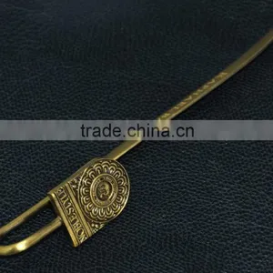 Promotion Custom Metal Antique Brass Bookmarks With Logo thumbnail-4