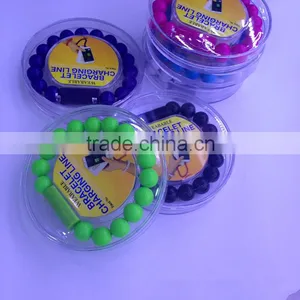 Colourful Newly Design Braclet USB Data Cable For IPhone thumbnail-1