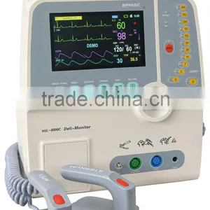 MSL9000A-W Potable and Cheap Monophasic/Biphasic Defibrillator for Sale thumbnail-4