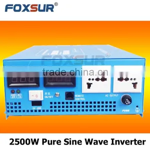 Promotional Super Quality 2500W Big Power Pure Sine Wave Inverter 24V DC to 230V AC, DC to AC Solar Power Inverter High Quality thumbnail-3
