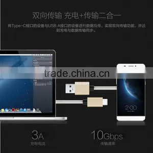Nylon Braid Usb 3.1 Type c Male to Usb 3.0 Male Data Transfer Cable thumbnail-4