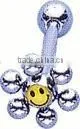 Smile Face Tongue Ring Body Jewelry thumbnail-1
