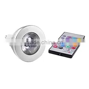 GU10 3W 150LM 5000K RGB Light LED Spot Bulb (85-265V) thumbnail-1