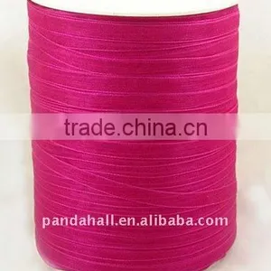 500yd/roll 6mm Rosy Organza Ribbon(RS6mmY027) thumbnail-1