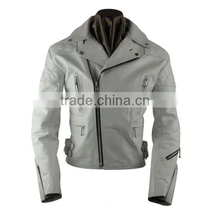 Men's Leather Motorbike Fashion Jackets thumbnail-1