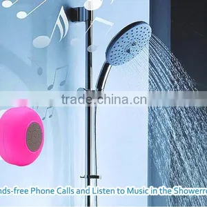 High Quality Waterproof Wireless Bluetooth Speaker Suction With fm Radio thumbnail-2