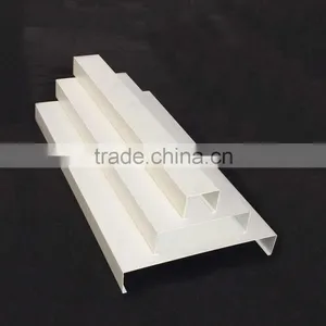 Various Width Suspended Metal Ceiling Panel Aluminum B - Shaped Open Strip Ceiling thumbnail-5