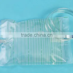 2000ml PVC Adult Urine Collection Bag Disposable Economic Urinary Drainage Bags Urine Bag thumbnail-1