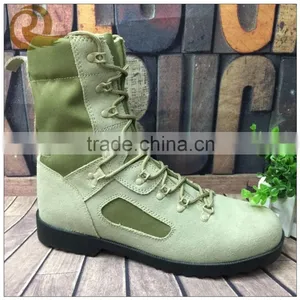 Wholesale Leather Rubber Sole Fashion Military Combat Army Tactical Boots thumbnail-1