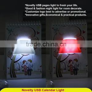 Custom USB Page By Page Lamp Desk Table Lamp LED Night Light thumbnail-6