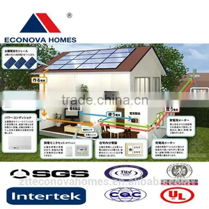 Econova Green Prefabricated Houses for Sale Equipped With Green Solar Power thumbnail-2