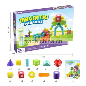 37PCS EVA Magnetic Building Block Game for Children thumbnail-6