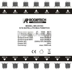 5in Series Cascadable Multiswitch- RMS-516C thumbnail-1