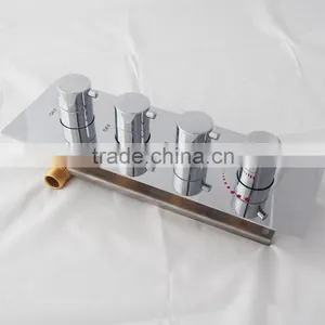 4 Fouction Shower Diverter Valve Brass Chrome Shower Valve thumbnail-2